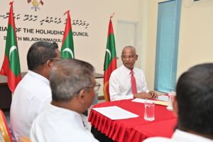 މޭނާ ސްކޫލް އެއް ކެންޕަސްއަކަށް ބަދަލުކުރުމުގެ މަސައްކަތް ރޭވިފައިވާ ގޮތަށް ކުރިޔަށްދާނެ: ރައީސް