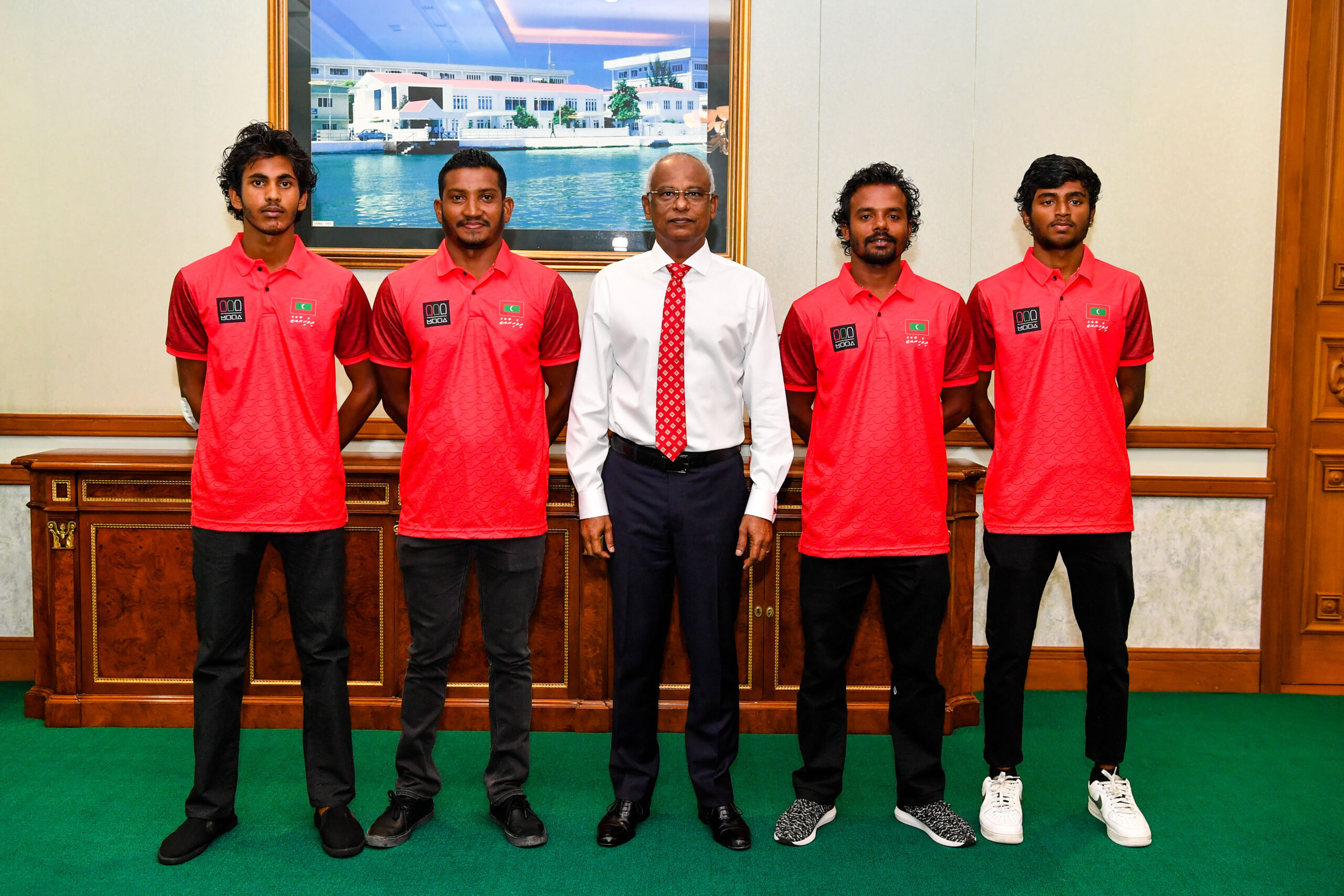 ނެޝަނަލް ބޮޑީބޯޑިންގ ސީނިއަރ ޓީމާ ރައީސް ބައްދަލުކުރައްވައިފި