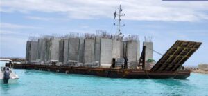 ދިއްދޫ ބަނދަރު މަޝްރޫޢުއަށް ބޭނުންވާ ގަލުގެ ތިންވަ ޝިޕްމަންޓް ގެންގޮސްފި