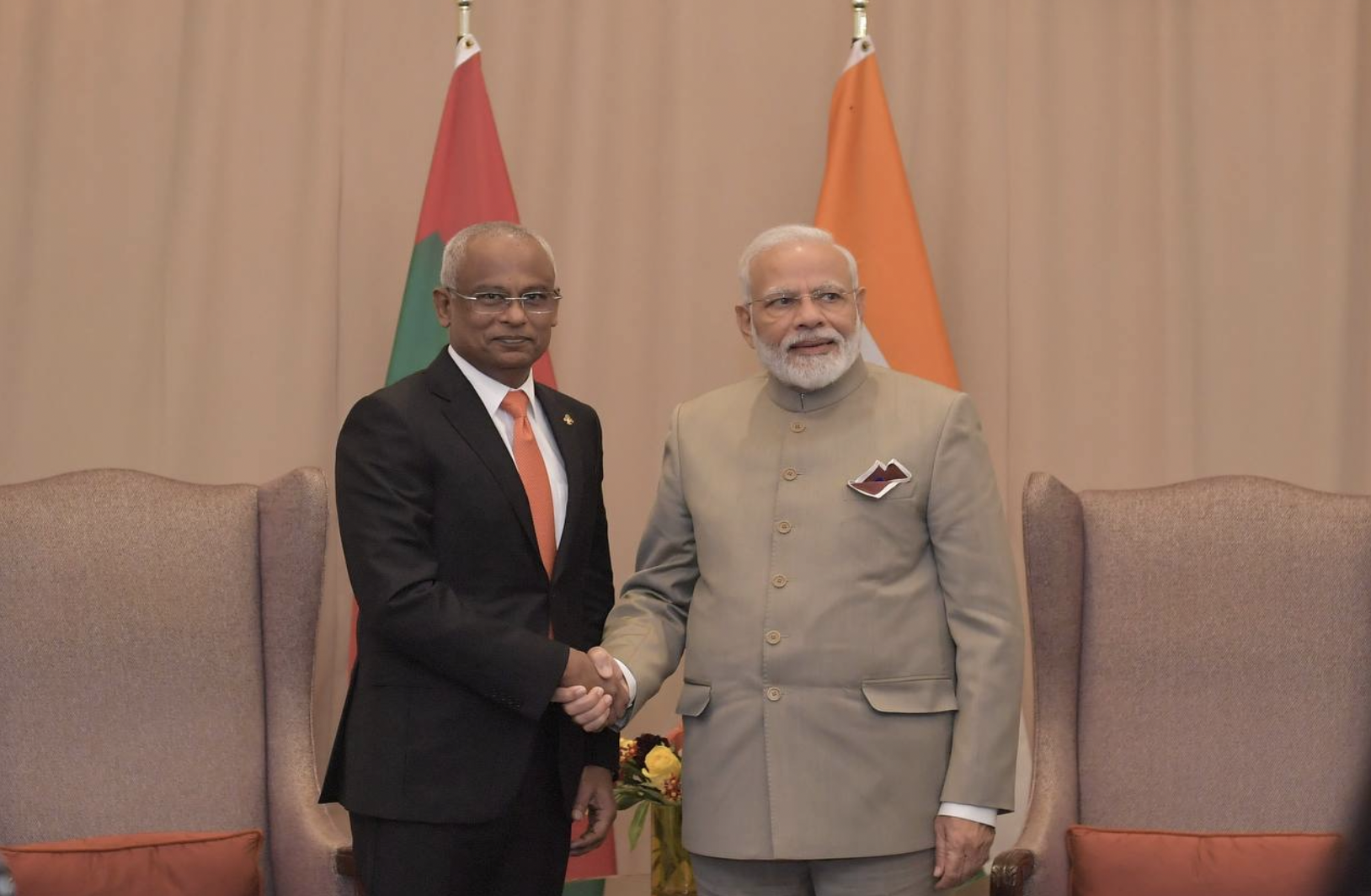 ރައީސް ސާލިހު އަންނަ ހޯމަ ދުވަހު އިންޑިއާއަށް ވަޑައިގަންނަވަނީ