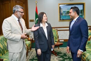 އިންޑޮނޭޝިއާ ސަފީރު ނައިބް ރައީސް އަރިހަށް އިޙްތިރާމުގެ ޒިޔާރަތެއް ކުރައްވައިފި