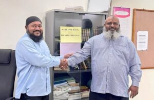 އަހަރަކަށްފަހު ޑރ. އިޔާޒަށް އެމްއެންޔޫގެ ވަޒީފާ އަލުން ދީފި