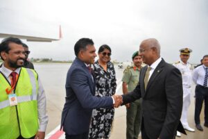 ރައީސުލްޖުމްހޫރިއްޔާ ރަސްމީ ދަތުރުފުޅެއްގައި އިންޑިއާއަށް ފުރާވަޑައިގެންފި