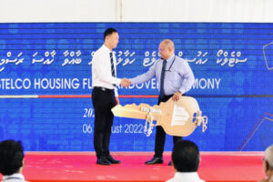 ސްޓެލްކޯގެ ފްލެތްތައް މުވައްޒަފުންނާއި ހަވާލުކޮށްފި