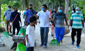 ހުޅުމާލެ ސާފުކުރުމުގެ ބޮޑު ހަރަކާތެއް މާދަމާ!