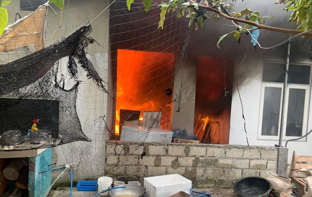 އިހަވަންދޫ ގެއެއްގައި އަލިފާން ރޯވެ ބޮޑު ގެއްލުމެއް!