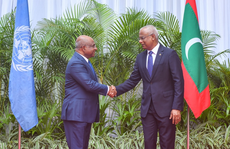 ޝާހިދުގެ ދައުރުގައި އދ. އާއި ޤައުމުތަކާއި އޮތް ގުޅުން ބަދަހިވެއްޖެ: ރައީސް