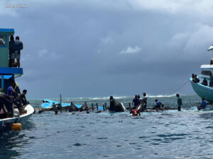 ތިން ދުވަސް ފަހުން ލަންދޫ ބޯޓު ފުންކޮށްފި