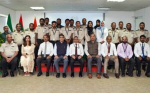 އޭވިއޭޝަން ސެކިއުރިޓީ ކޮމާންޑުގެ މުވައްޒިފުން ތަމްރީން ޕްރޮގުރާމަކަށް އިންޑިއާއަށް