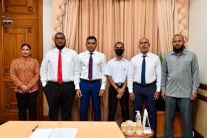 ނަބީޙު އާއި، ޔޫޝަޢުއަށް ނާއިބު ރައީސް ހިތްވަރު ދެއްވައިފި