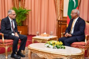 އިންޑިއާގެ ފޮރިން ސެކްރެޓަރީ ރައީސާއި ބައްދަލު ކުރައްވައިފި