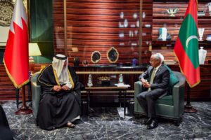 ރައީސުލްޖުމްހޫރިއްޔާ، ބަޙްރައިންގެ ބޮޑުވަޒީރާއި ބައްދަލުކުރައްވައިފި