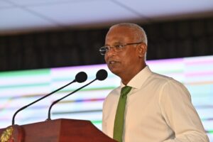 ޗާގޯސް މައްސަލަ: ރައީސް ވިދާޅުވީ ރާއްޖޭގެ ސިޔާދަތީ މިނިވަންކަމަށް ގެއްލުމެއް ލިބޭ ފަދަ ނިންމުމެއް ނުނިންމާކަމަށް