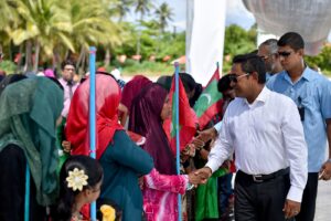 ރައީސް ޔާމީން ބޮޑުތިލަދުންމައްޗަށް ވަޑައިގަންނަވަނީ