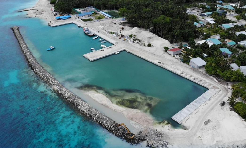 ޅައިމަގު ބަނދަރުގެ މަޝްރޫޢުގެ ބޮޑު ބައެއް ނިމިއްޖެ