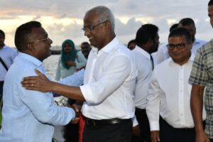 ރައީސް ސާލިހު ކާށިދޫއަށް ވަޑައިގެންފި