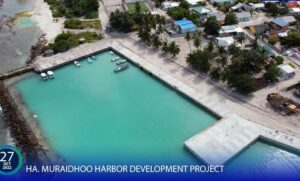 މުރައިދޫ ބަނދަރުގެ 60 އިންސައްތަ މަސައްކަތް ނިމިއްޖެ