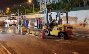 ސިޓީ ކައުންސިލްގެ ހުއްދަ ލިބުމާއެކު ލޮނު އަރަމުންދާ ހޮޅި މަރަމާތު ކުރަން ފަށައިފި