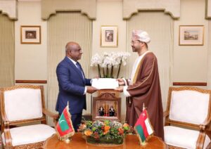 ރައީސްގެ ސިޓީފުޅެއް އޮމާންގެ ރަސްގެފާނަށް