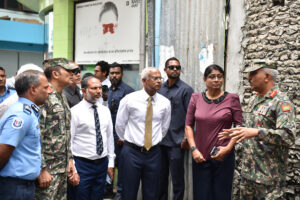 އެންމެ ބޮޑު އެއް މައްސަލައަކީ މާލެ ތޮއްޖެހިފަ އޮތުމާއި ދިއިރުޅުމުގެ ހާލަތު: ރައީސް