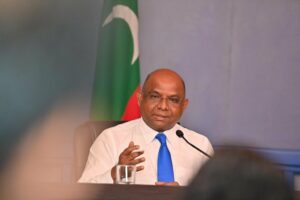 ރާއްޖޭގެ އެއްވެސް ސަރަހައްދެއް އެއްވެސް ބަޔަކަށް މިލްކުވިޔަކަ ނުދޭނަން: ޝާހިދު