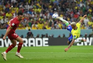 ރިޗާލިސަންގެ ތަފާތު މޮޅު ގޯލާ އެކު ބްރެޒިލްގެ ފެންވަރު ދައްކާލައިފި