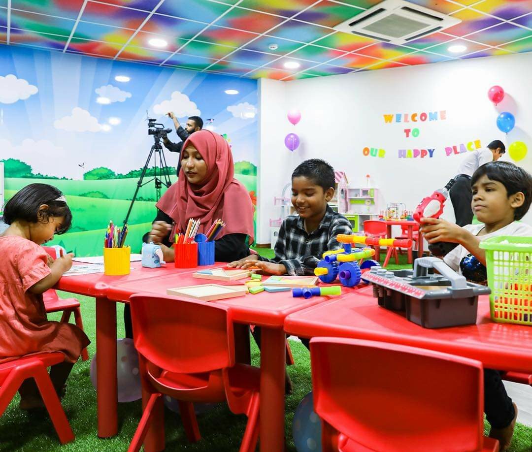 ސްޓެލްކޯގެ މުވައްޒަފުންގެ ދަރިންނަށް ޚާއްސަ ޑޭކެއާ ސެންޓަރު ހުޅުވައިފި