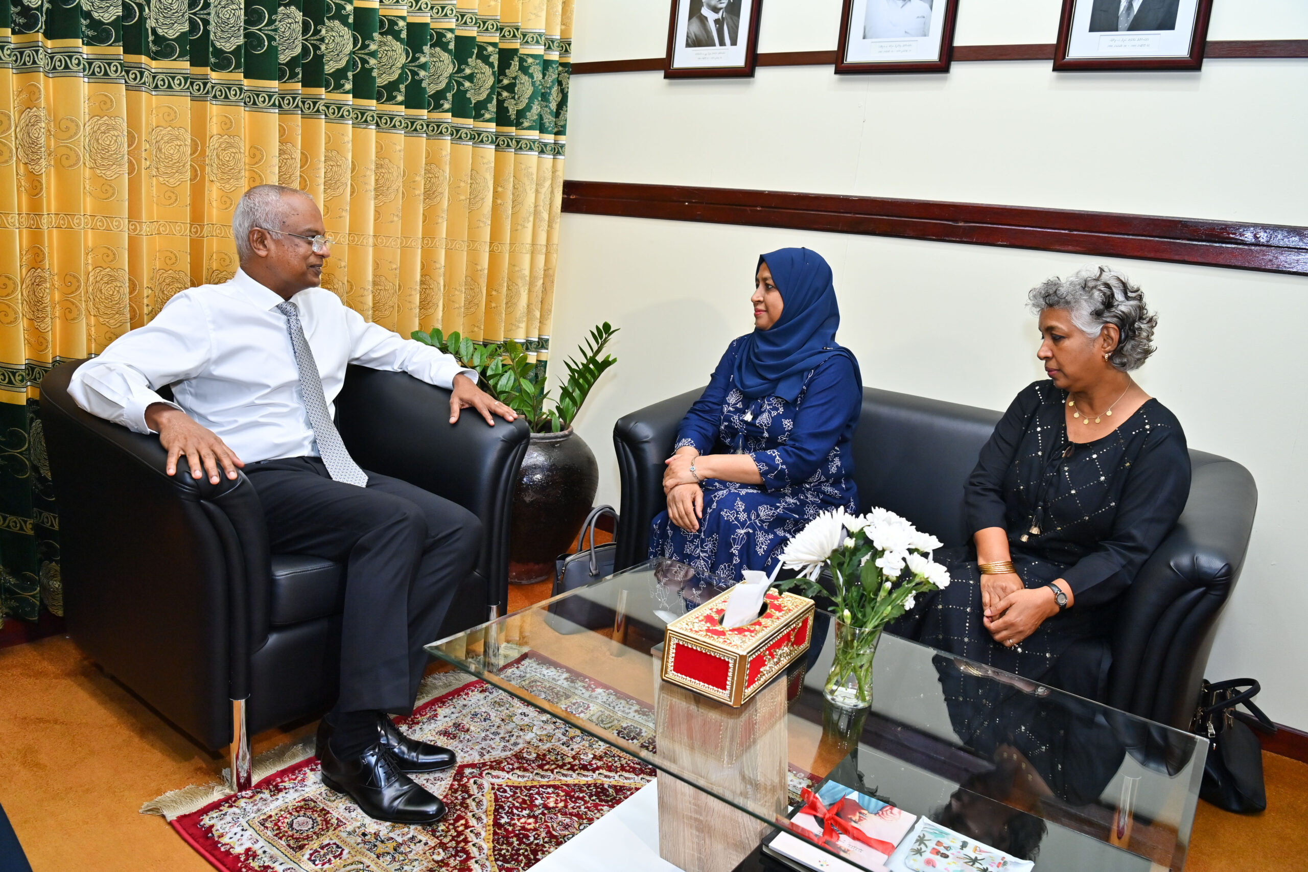 ޙަބީބާ ދައްކަވާފައިވަނީ، މަސައްކަތަށް ކަމޭ ހިއްތެވުމާއި ދައުލަތަށް އޮތް އިޚްލާސްތެރިކަން: ރައީސް