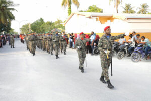 ތޮއްޑުއާއި އުކުޅަހުގައި އެމްއެންޑީއެފުން ޕެރޭޑު ބާއްވަނީ