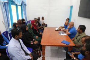 ޚިދުމަތުގެ ފެންވަރާމެދު މަޝްވަރާކުރައްވަން ސްޓެލްކޯ އެމްޑީ އޮމަދޫގައި