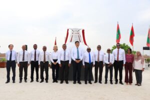 ޖަޕާނުން ބިނާކުރި މާލޭ ސީވޯލްގެ ރަމްޒީ ބިނާ, "ބަޖިޔާގާ" އަލުން ބަހައްޓައިފި