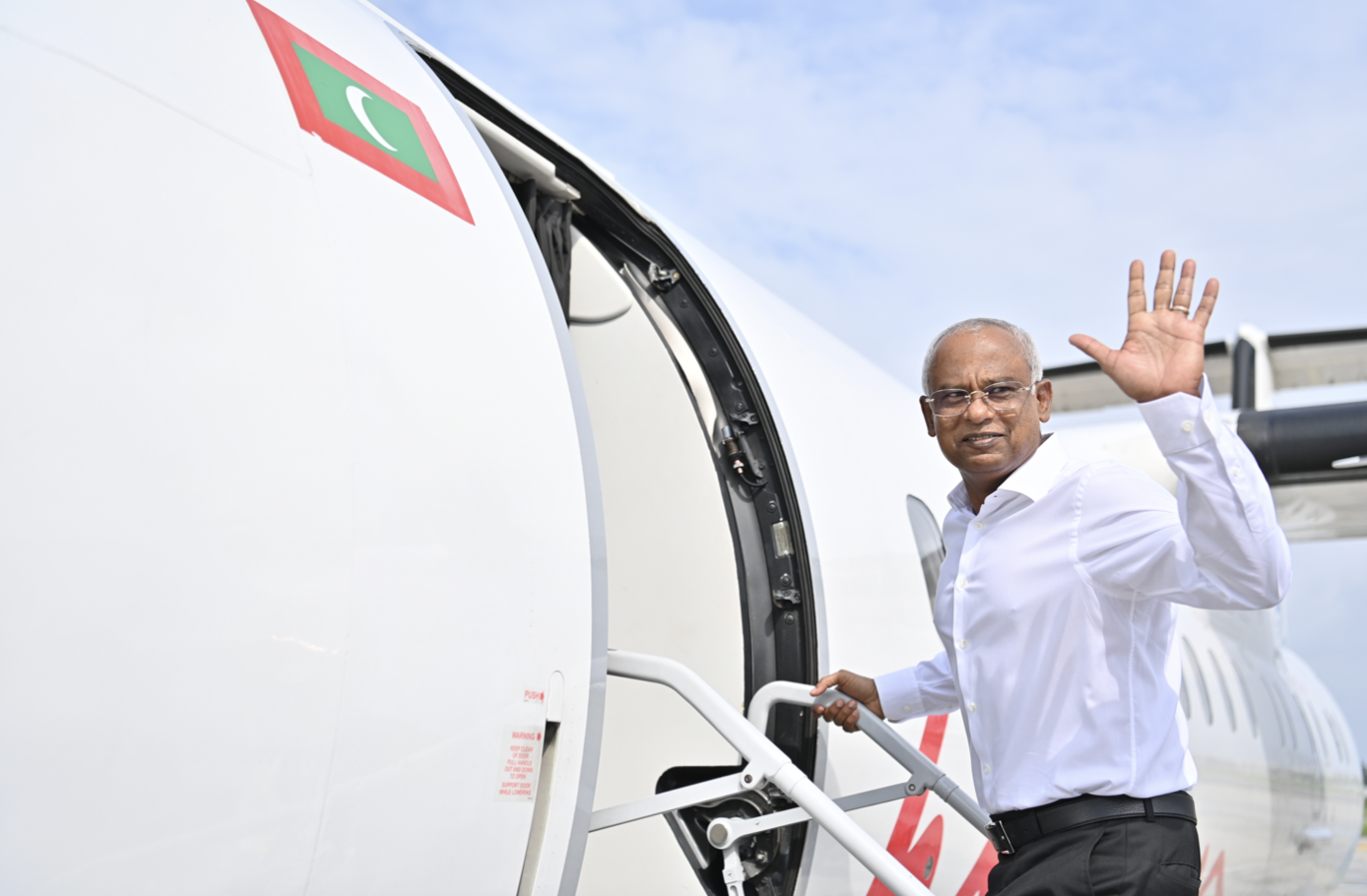 ރައީސް ސާލިހު ހުވަދުއަތޮޅުގެ ތިން ރަށަކަށް ފުރާވަޑައިގެންފި