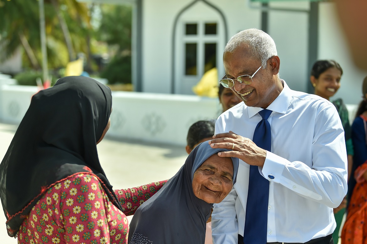 ރައްޔިތުން އެދޭ ބަދަލު ގެނެސްދޭނީ މި ސަރުކާރުން: ރައީސް