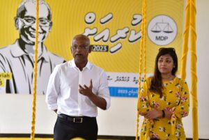 އަޅުގަނޑު ފިޔަވައި އެމްޑީޕީއަށް އެހެން ބައެއްގެ ތާއީދު ހޯދޭނެ މީހަކު ނެތް: ރައީސް