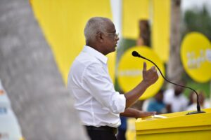 ރައީސްގެ ރައްދު ނަޝީދަށް: އަންނީއެއް ނޫން، ނިމިއްޖެ، ނިމިއްޖެ، ނިމިއްޖެ