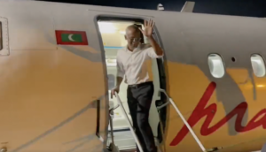 އައްޑޫ ސިޓީގެ ކެމްޕޭން ދަތުރުފުޅު ނިންމަވާލެއްވުމަށްފަހު ރައީސް ފުރާވަޑައިގެންފި