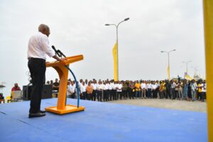 ޝަންގްރިއްލާ ރިސޯޓުގެ ގެއްލުން 70 މިލިއަން ޑޮލަރަށް އަރާ، އިހުމާލުވި ބަޔަކު ހޯދާ ފިޔަވަޅު އަޅާން ޖެހޭނެ: ރައީސް