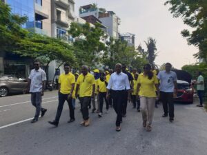 ހުޅުމާލެ ދާއިރާގައި ރައީސް ގޭގެއަށް ޒިޔާރަތް ކޮށްފި