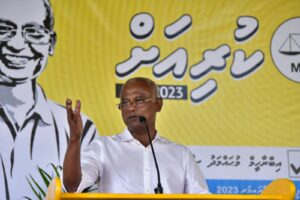 ރަނގަޅު ގޮތް ފެނުނީމާ ކުރިޔަށް ދާންވާނީ އެމަގުން: ރައީސް