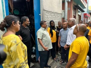 ރައީސް މާލޭގެ ބައެއް ދާއިރާތަކުގެ ގޭގެއަށް ޒިޔާރަތް ކުރައްވައިފި