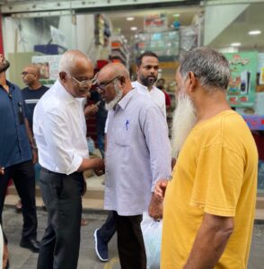 ރައީސް މާފަންނު އުތުރު ދާއިރާގައި ދޮރުން ދޮރަށް ހިންގަވައިފި