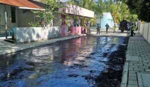 ފުވައްމުލަކުގެ އެތެރޭގެ މަގުތައް ހެދުމުގެ 77 އިންސައްތަ މަސައްކަތް ނިމިއްޖެ