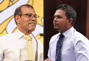 ވެލިދޫ މެމްބަރު އަޅުގަނޑު އަރާފަނެތީ އެމްޑީޕީ ދިދަނެގިޔަސް، ވެލިދުއަށް އަރާނަން: ނަޝީދު