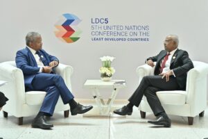 ރައީސުލްޖުމްހޫރިއްޔާ، ސޭޝެލްސްގެ ރައީސާ ބައްދަލުކުރައްވައިފި