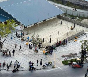 ފޭސް 2ގެ މިސްކިތުގެ ޖާގަ އިތުރުކޮށް ހުޅުމާލެ ސާފުކުރުމުގެ ހަރަކާތްތަކެއް އެޗްޑީސީއިން ފަށައިފި