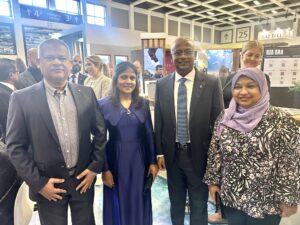 އައިޓީބީ ބާލިން 2023 ޓްރޭޑް ޝޯވއަށް ރައީސް ސާލިހު ޒިޔާރަތް ކުރައްވައިފި