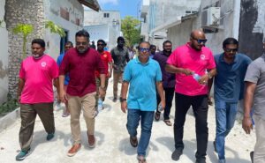 ގުރައިދޫ ދާއިރާގައި ޕީޕީއެމް ކެނޑިޑޭޓުގެ ކެމްޕެއިން ފަށައިފި