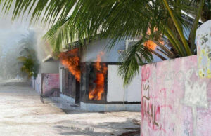 ކޮލަމާފުށީގައި ހިންގަމުންދިޔަ ޕްރިންޓް ކުރާ ގެއެއްގައި ރޯވެއްޖެ