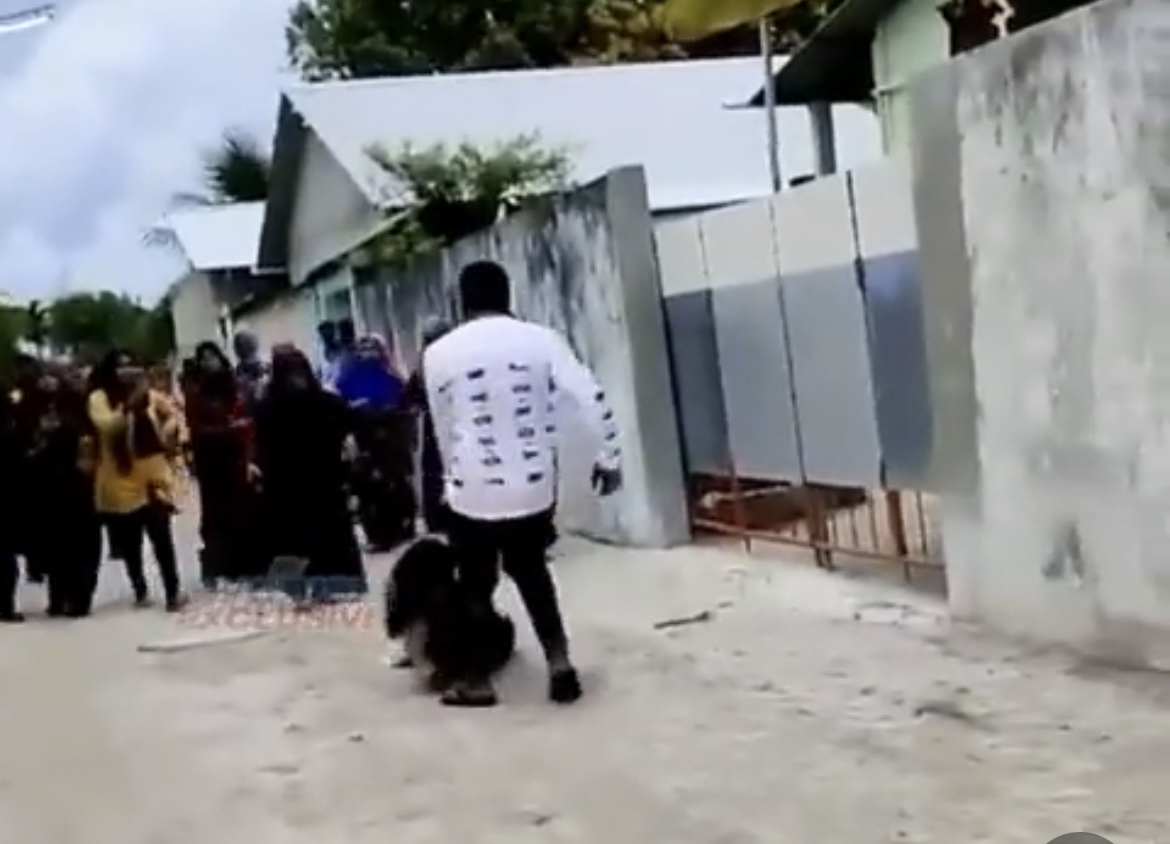 މަޑަވެލީގައި އަންހެން ކުއްޖެއްގެ ގައިގައި ތަޅާ އަނިޔާކުރާ ވީޑިއޯއެއް އާންމުވެއްޖެ