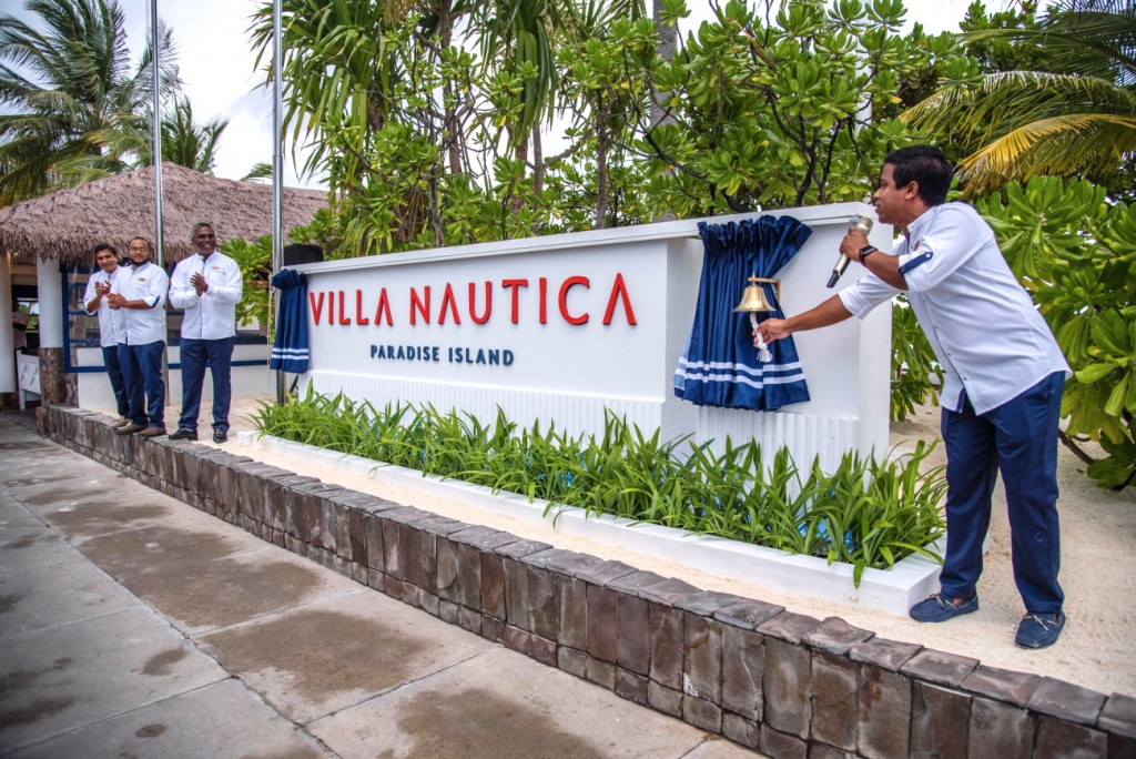 ޕެރެޑައިސް ރިސޯޓް ރިބްރޭޑްކޮށް ރިސޯޓްގެ ނަން ވިލާ ނޯޓިކާއަށް ބަދަލްކޮށްފި